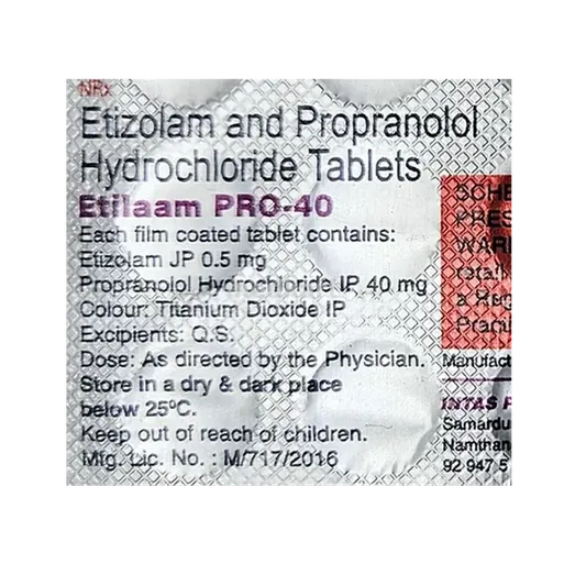 etilaam pro 40 tablet 15's